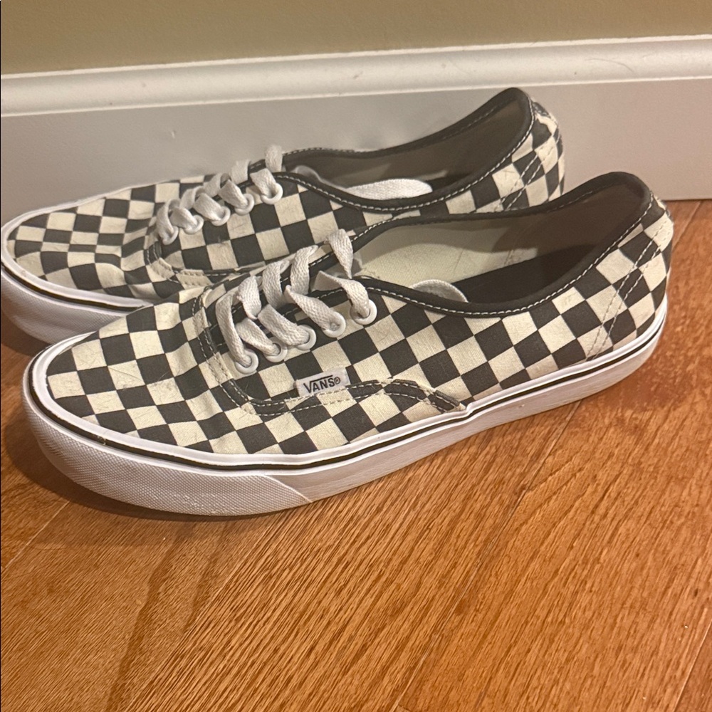 Vans Black and White Checkered Shoes